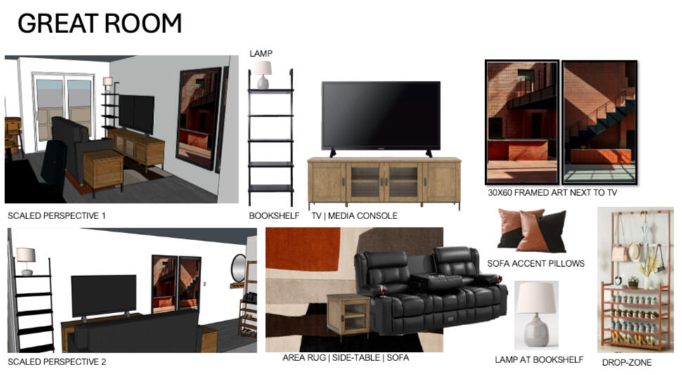 Great Room Presentation Design